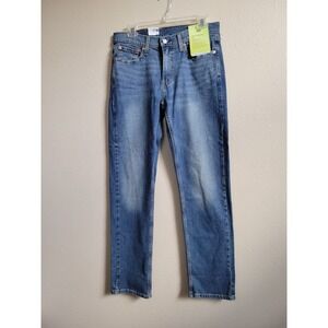 Levis 514 Jeans Mens 30x32 Blue Denim Straight Stretch Leg Flex Eco Performance